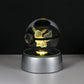 Pokemon 3D Crystal Ball LED Night Light – Pikachu, Gengar, Eevee & Mewtwo Collectible Lamp
