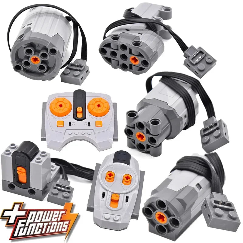 High-tech Power Function Extension Wire Servo Train Motor Premium & Affordable