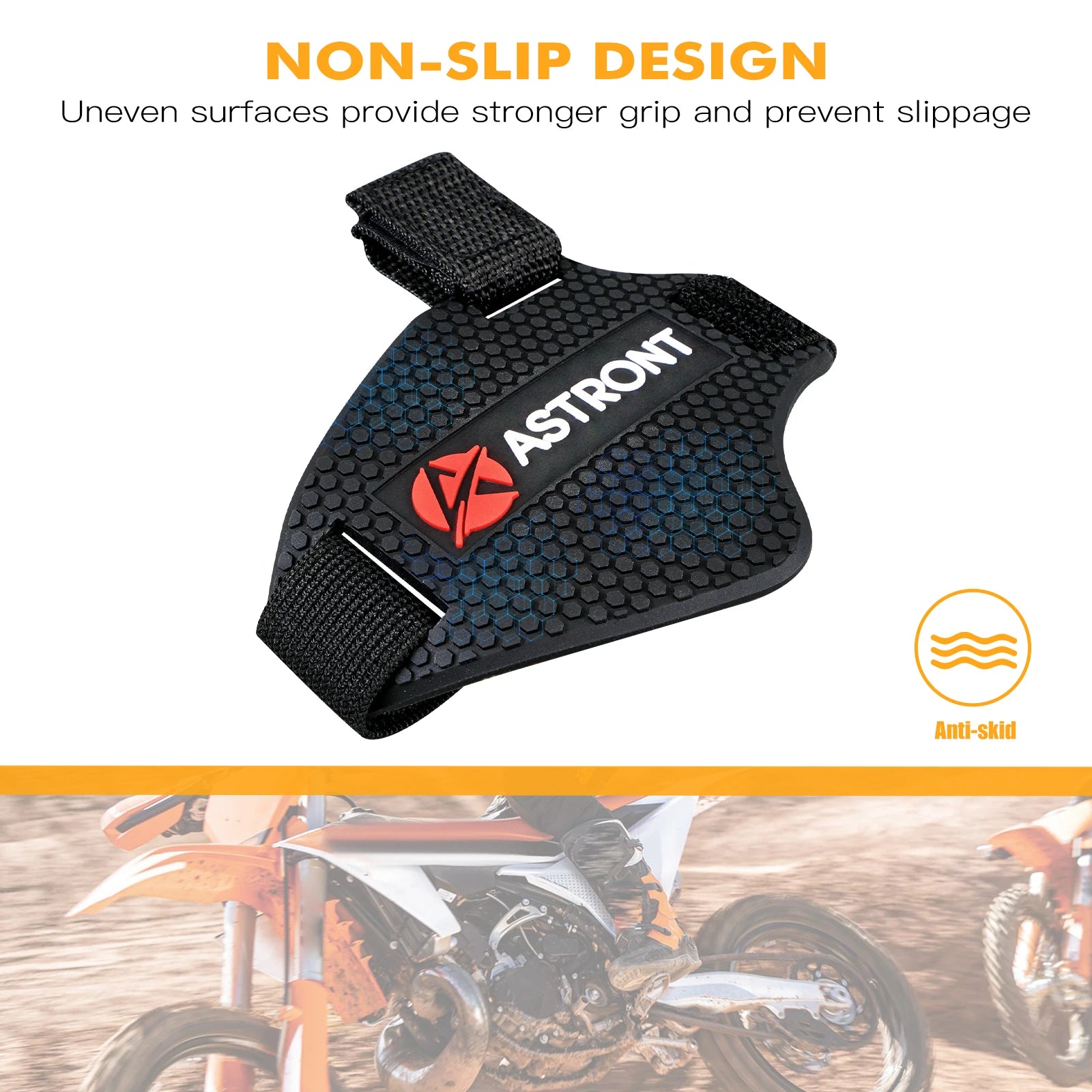 For KTM Husqvarna GASGAS For BETA Yamaha Suzuki Kawasaki Honda Motorcycle Adjustable Gear Shifter Pad Boot Shoe Protector Guard - Zecs shopping