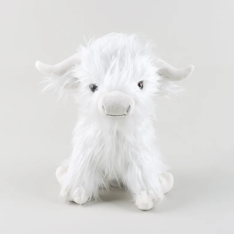 Simulation Highland Cow Animal Plush Doll Soft Stuffed Premium & Affordable
