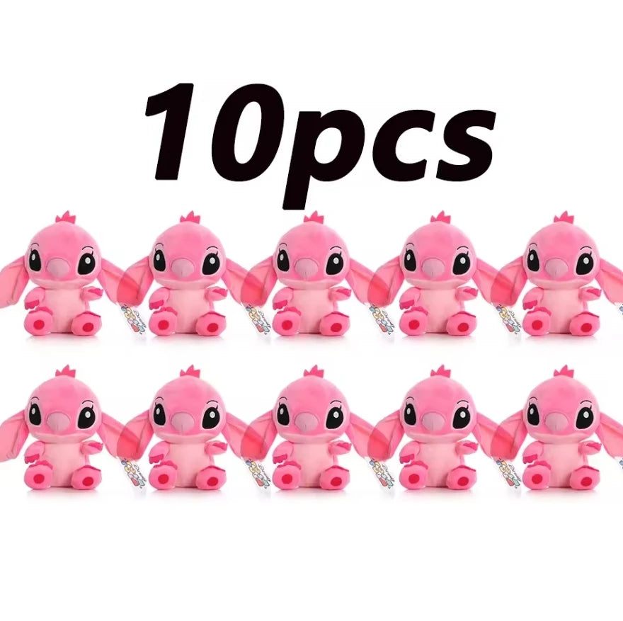 12cm 20cm 25cm Stitch Stuffed Plush Models Cartoon Stuffed Plush Dolls Anime Plush Baby Toys Kawaii Kids Birthday Gift - Zecs shopping