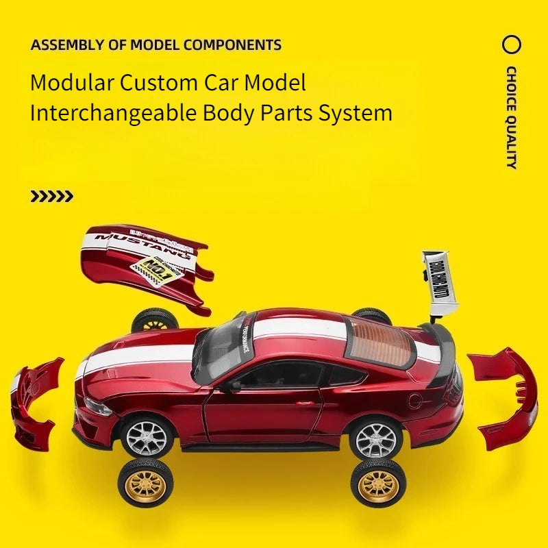 DIY Ford Mustang GT Custom Alloy Model Kit