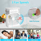 Portable Mini Air Cooler Fan – LED Night Light Desktop Air Conditioner for Home & Office