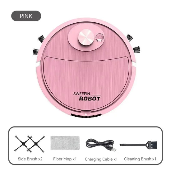 USB Charging Smart Sweeping Robot – Automatic Vacuum & Mop Cleaner for Pet Hair, Hard Floors & Carpets