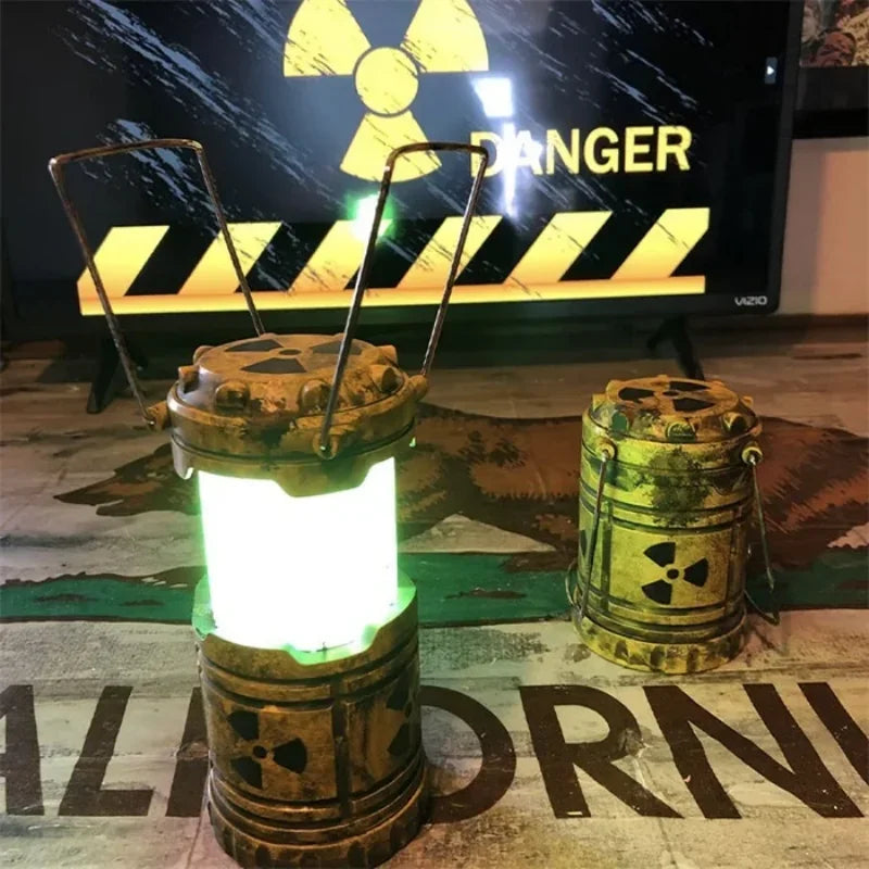 Nuclear Reactor Lantern Gift Mini Handheld Nuclear Reactor Lantern Toy Doomsday Nuclear Reaction Push Simulation Illuminator - Zecs shopping