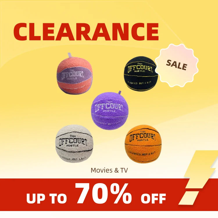 Clearance_25cm Offcourt Basketball Pillow Anime Plush Toy Stuffed Animals Soft Plush Children Gifts Birthday Gift Home Room Deco - Zecs shopping