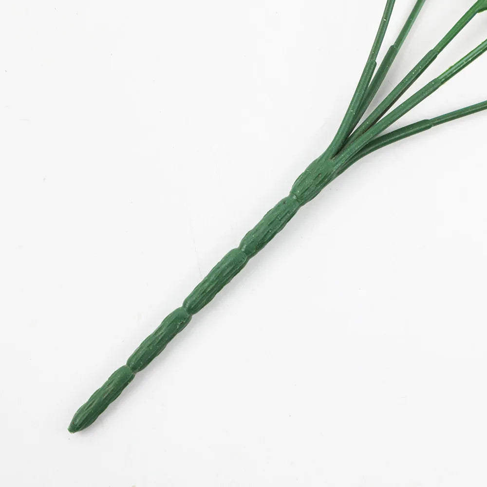 Persian fern Leaves Vines Home Room Decor Hanging Artificial Plant Plastic Leaf Grass Wedding Party Wall Balcony Decoration - Zecs shopping