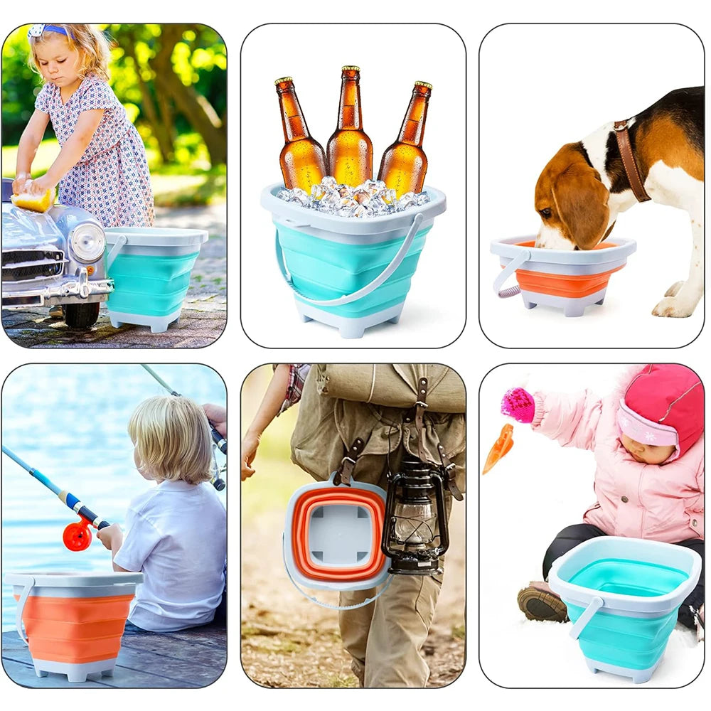 -Piece Beach Toy Set Sandcastle Molds Buckets & Shovels for Kids