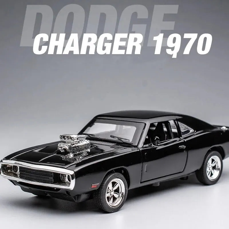 CHARGER Alloy Car Pull-Back Diecast Model for Kids & Collectors