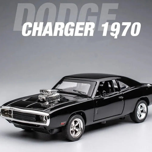 1970 CHARGER Alloy Car 🏎️💥 | Pull-Back Diecast Model for Kids & Collectors