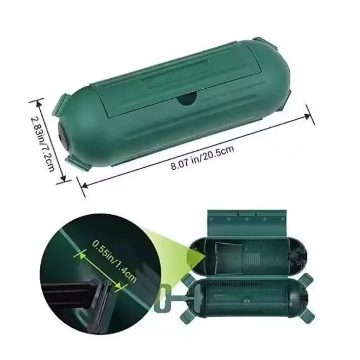 Outdoor Extension Cable Safety Cover Waterproof Sealed and Weather Proof Electrical Connection Box Indoor and Outdoor Socket