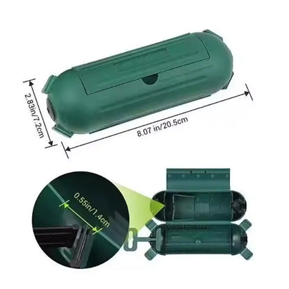 Waterproof Extension Cord Safety Box – Weatherproof Outdoor Electrical Connection Cover