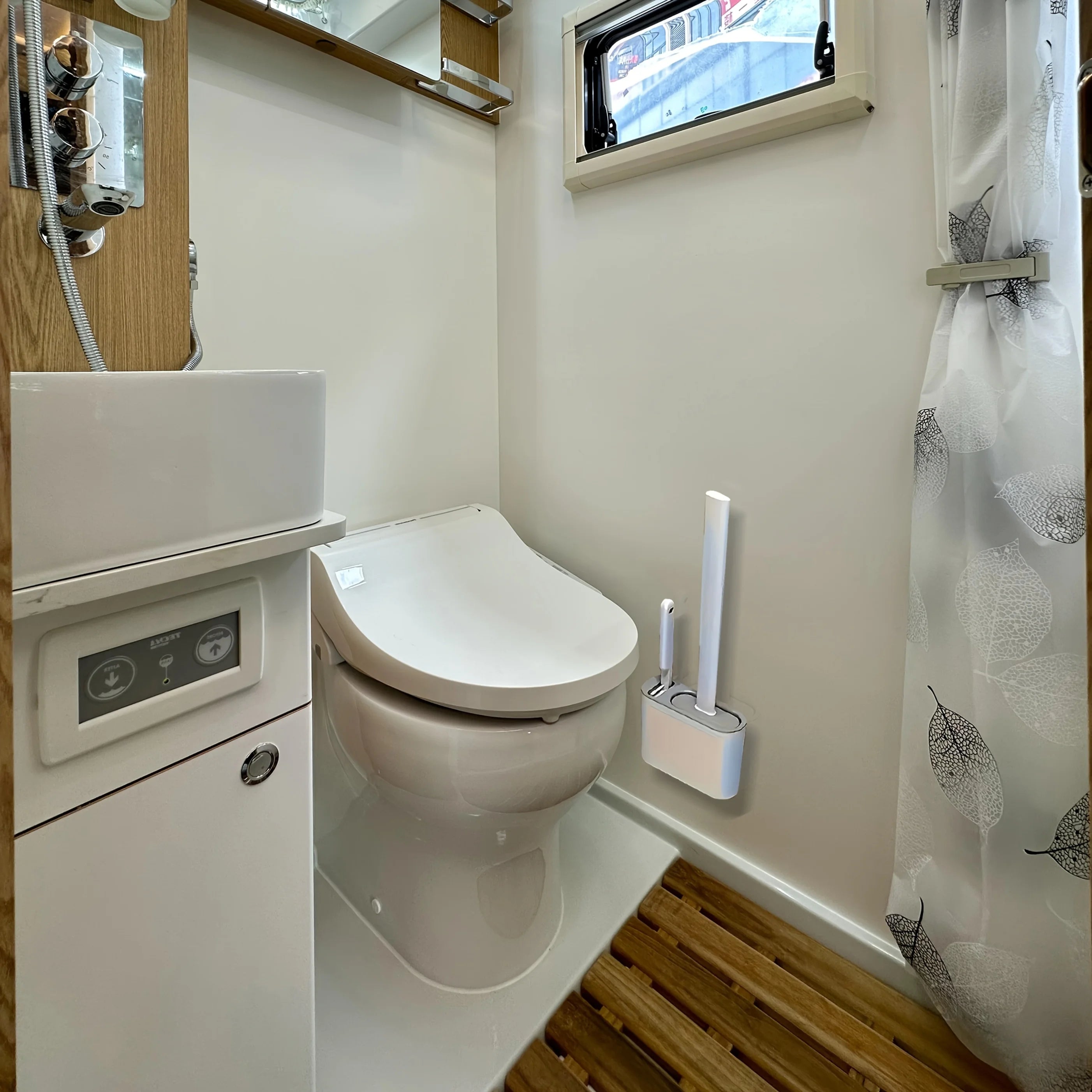 Wall Hanging Toilet Cleaning WC Brush Holder Long Handled Silicone Water Proof Quick Drying Soft Bristles Bathroom Accessories