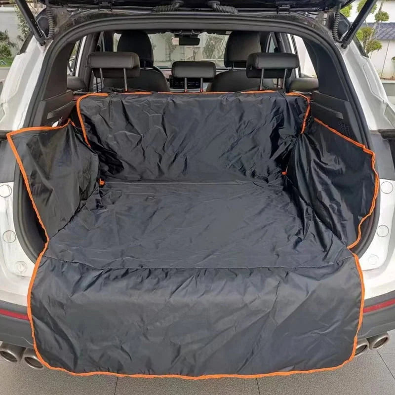 Waterproof SUV Cargo Liner Universal Fit Trunk Seat Cover for Pets Travel & Storage