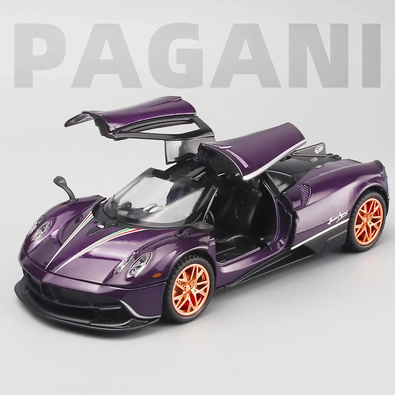 Toy Cars Lambo Pagani Huayra Metal Model Car With Light And Sound Pull Back Toy Car For Boys Age Year Old