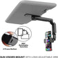 Sun Visor Phone Holder – 360° Rotating Hands-Free Car Mount for Smartphones