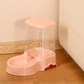 Pet automatic feeder cat drinking water bowl cat bowl dog bowl 3.8L large capacity combination grain storage barrel pet supplies - Zecs shopping