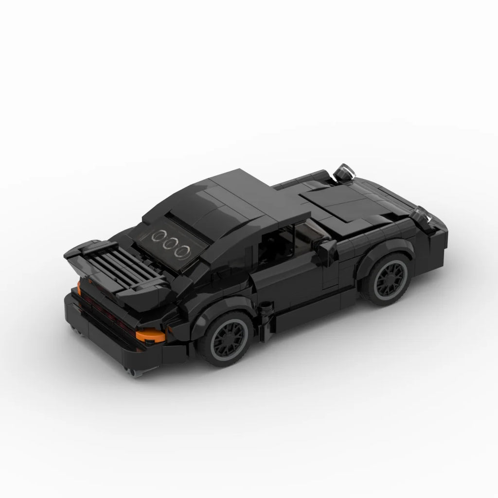 MOC-Black Bird Turbo racing sports car Vehicle Speed Racer Building Blocks Brick Creative Garage Toys for Boys