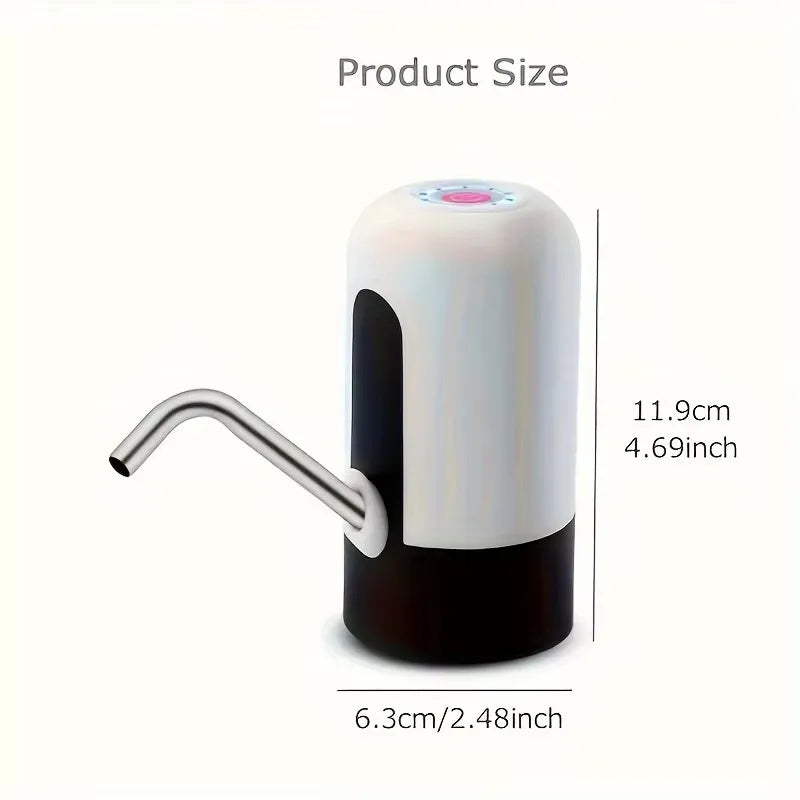 PC Bucket Water Pump Electric Water Press Wireless Intelligent One Click Water Dispenser Charging Water Absorber
