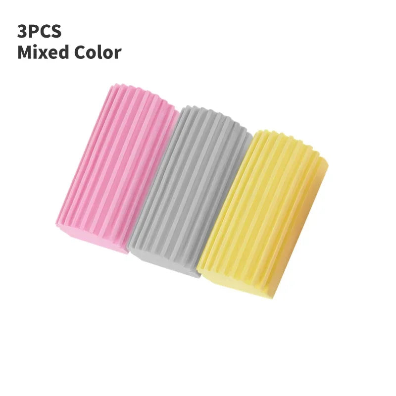 1/3/6pcs Dust Cleaning Sponges Pva Sponge Water Absorption Cleaning Sponge Household and Car Cleaning Sponges Friction Cotton - Zecs shopping