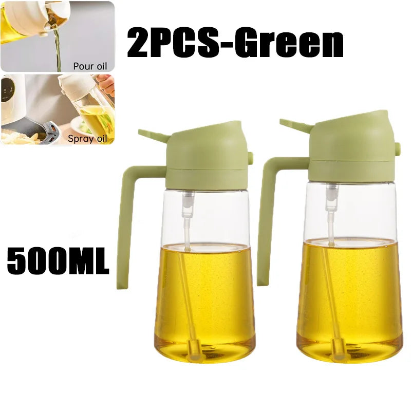 in ml Plastic Spray Oil Sprayer Bottle Spray Oil Dispenser Oil Jar Cruet BBQ Kitchen Baking Roasting Picnic Kitchen Tool