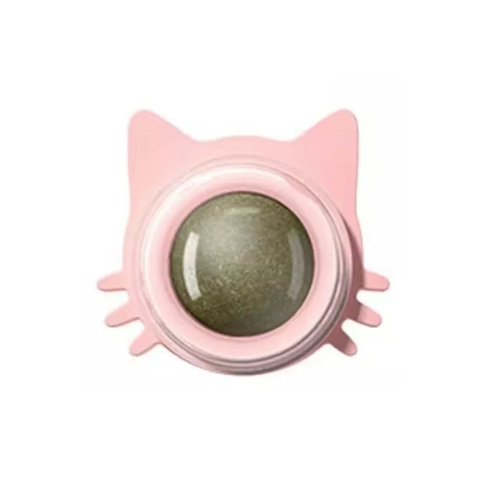 1PCS Catnip Lollipop Cat Treat Wall Design Dental Care Fresh Breath Cat Snacks Energy Ball Stomach Protection Pet Supplies - Zecs shopping