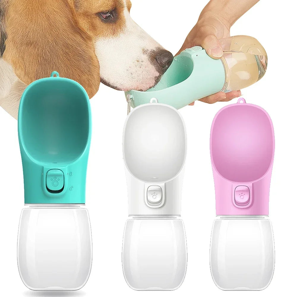 Portable Dog Water Bottle For Small Large Dogs Cat Outdoor Leakproof Walking Drinking Bowls Chihuahua French Bulldog Supplies - Zecs shopping