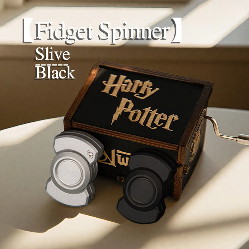 Magnetic Triple Fidget Spinner Stress-Busting EDC Toy for Adults & Kids