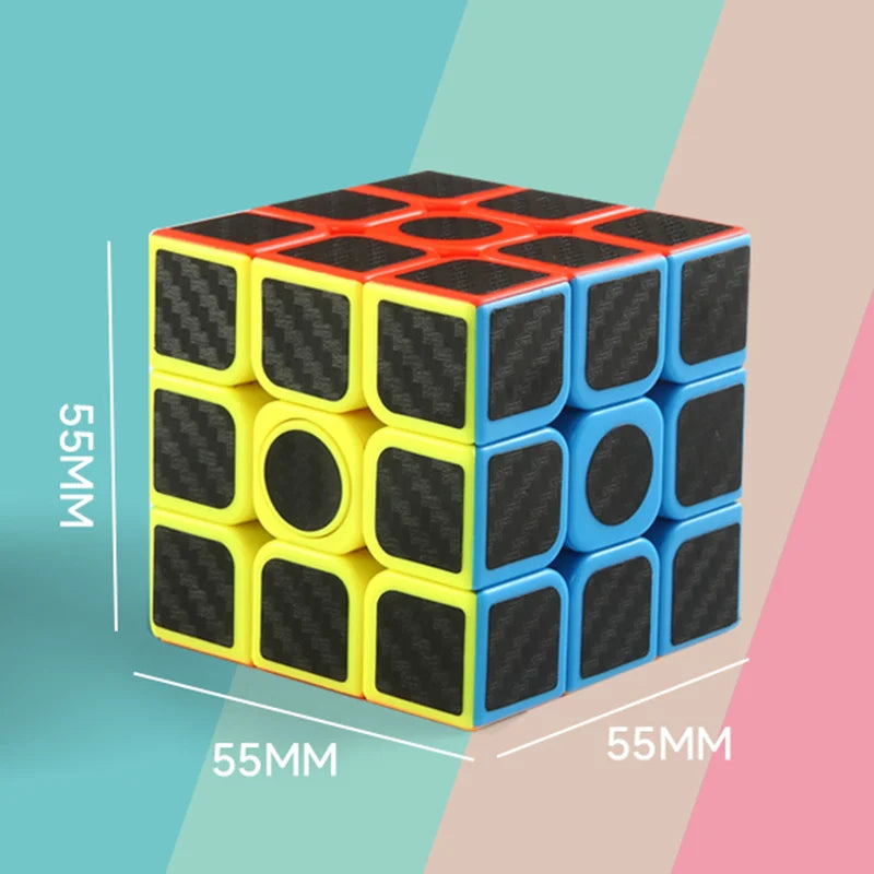 xx Carbon Fiber Cube Smooth Speed Puzzle for Kids & Pros