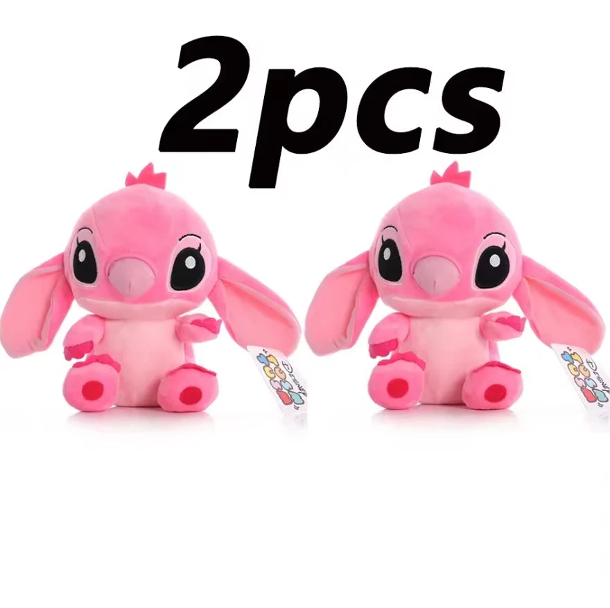 12cm 20cm 25cm Stitch Stuffed Plush Models Cartoon Stuffed Plush Dolls Anime Plush Baby Toys Kawaii Kids Birthday Gift - Zecs shopping
