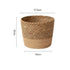 Fashion Rattan Woven Flower Pot Creative Flower Planters With Removable Legs Durable Hand Wove Plant Stand - Zecs shopping