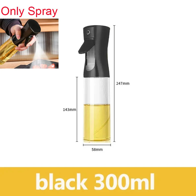 in ml Plastic Spray Oil Sprayer Bottle Spray Oil Dispenser Oil Jar Cruet BBQ Kitchen Baking Roasting Picnic Kitchen Tool