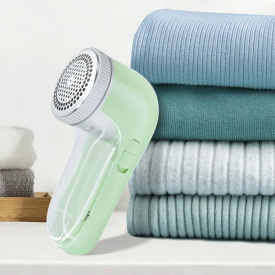 Portable Electric Fabric Lint Remover – Clothes Fuzz & Fluff Shaver Trimmer