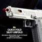 TTI 2011 Blowback Soft Bullet Toy Pistol – Shell Ejecting Continuous Firing Launcher