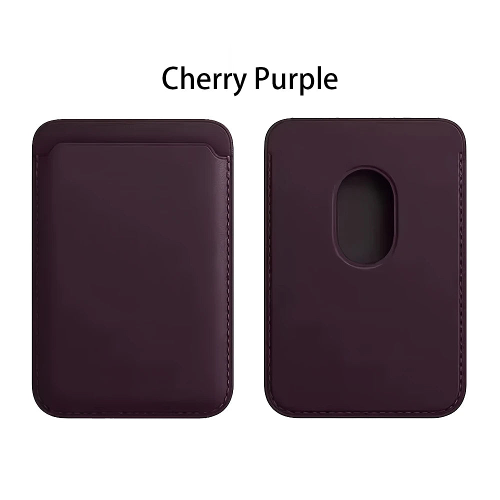 Leather Wallet Case Holder For iPhone Pro Max Magsafe Magnetic Wallet Leather Compatible For iPhone Accessories