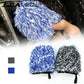 Ultra-Soft Microfiber Car Wash Mitt – Scratch-Free Auto Detailing Cleaning Glove