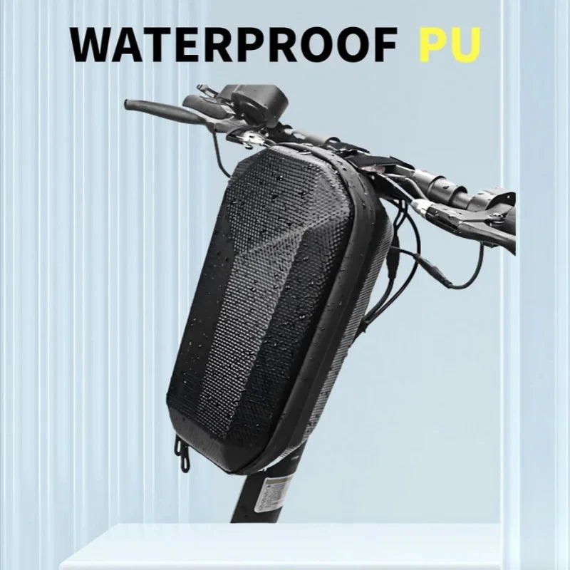 Electric Scooter Bag Storage Electric Bike Handlebar Bag Scooter Storage Bag with Large Capacity Waterproof Front Handlebar Bag