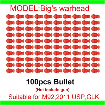 M92 Blowback Soft Bullet Toy Gun – Shell Ejecting Continuous Shooting Launcher