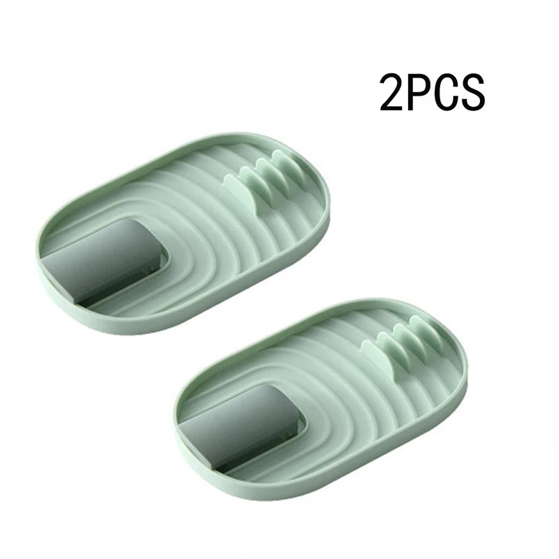 Kitchen Organizer Pot Cover Storage Pancake Turner Rack Soup Ladle Scoop Holder Dish Drain Rack Kitchen Gadgets Accessories - Zecs shopping