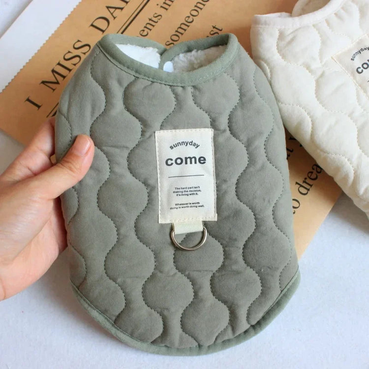 Thickened Warm Dog Coat Jacket Pet Dog Clothes for Small Medium Dogs Fleece Puppy Clothes Chihuahua Yorkshire Clothing - Zecs shopping