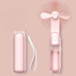 Portable Mini Handheld Fan – USB Rechargeable Folding Cooling Fan with Power Bank