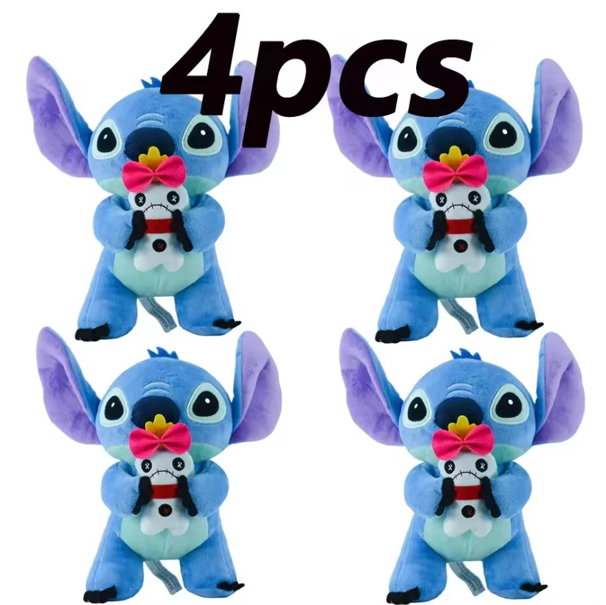 12cm 20cm 25cm Stitch Stuffed Plush Models Cartoon Stuffed Plush Dolls Anime Plush Baby Toys Kawaii Kids Birthday Gift - Zecs shopping