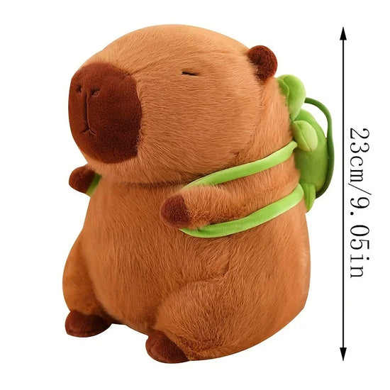 Cute Capybara Plush Toy – Soft Fluffy Anime Stuffed Animal Doll