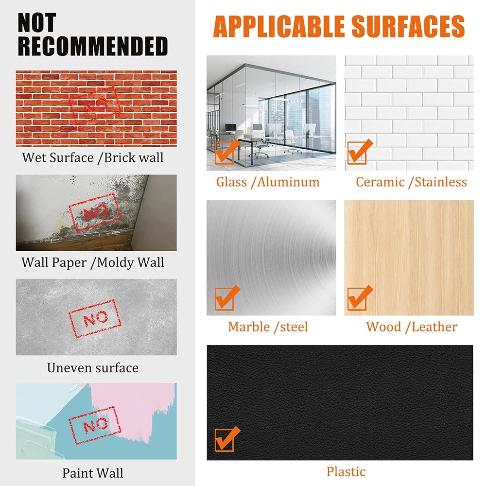 -mm Width Ultra Strong Adhesive Nano Tape High Viscosity Double Sided Tape Traceless Transparent Reusable Mounting Tape