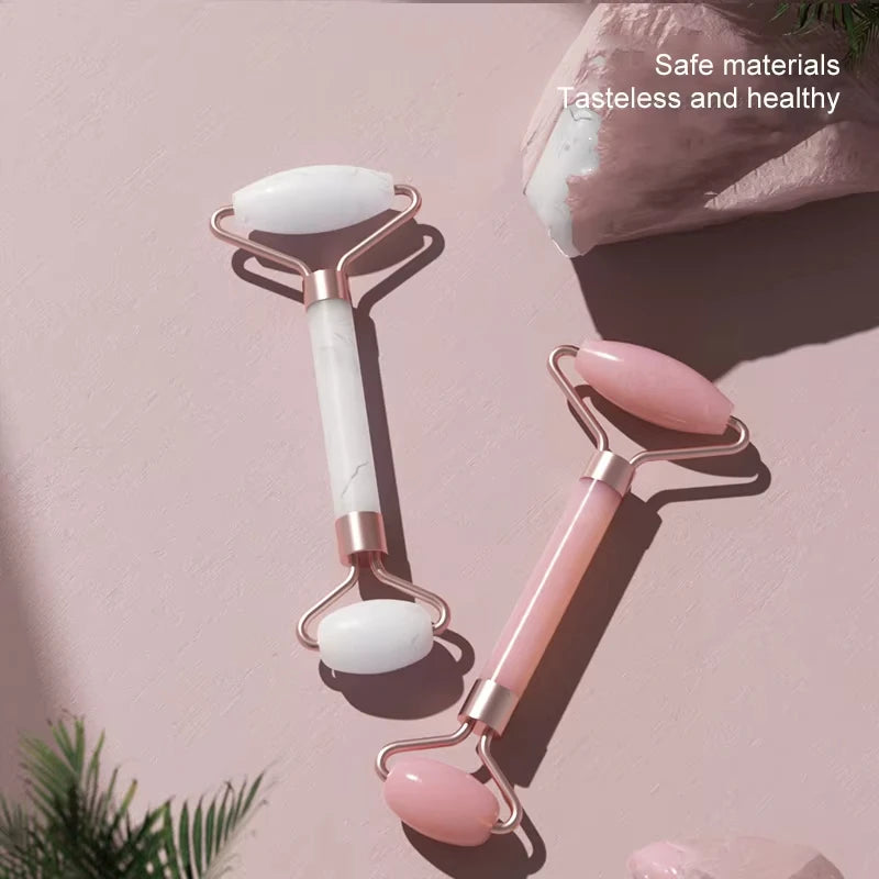 Resin Face & Neck Roller 🌸✨ | Eye Massage Tool & Gua Sha Board for Skincare & Relaxation