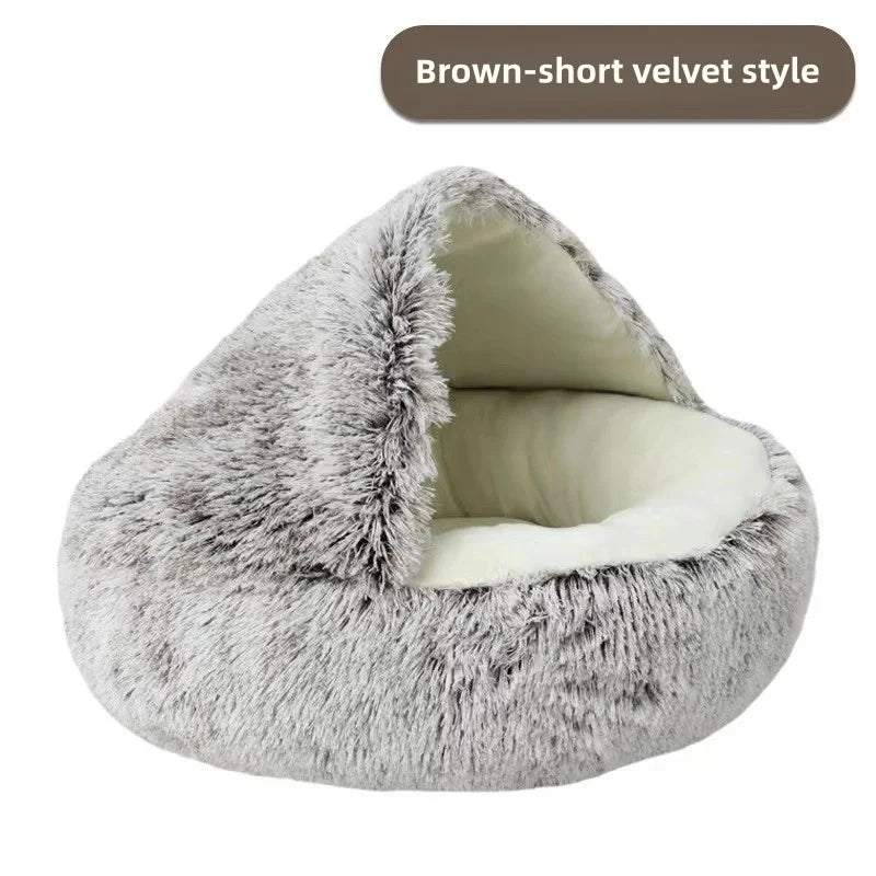 Autumn And Winter Soft Plush Pet Bed And Premium & Affordable