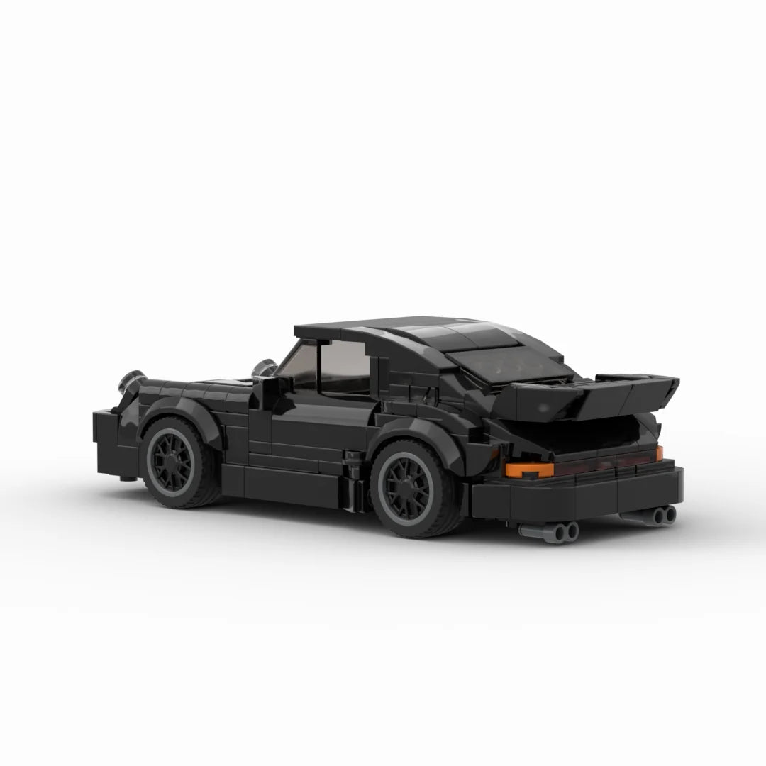 MOC-Black Bird Turbo racing sports car Vehicle Speed Racer Building Blocks Brick Creative Garage Toys for Boys
