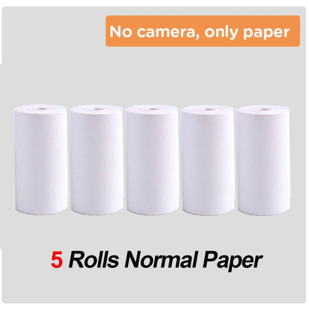 Kids Instant Print Camera Fun Thermal Photo & Video Toy Camera Perfect Gift for Boys Girls & Family Moments