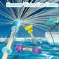 Fireworks Spray Water Gun Toy – Pull-Back Splash Shooter for Kids Outdoor Summer Fun