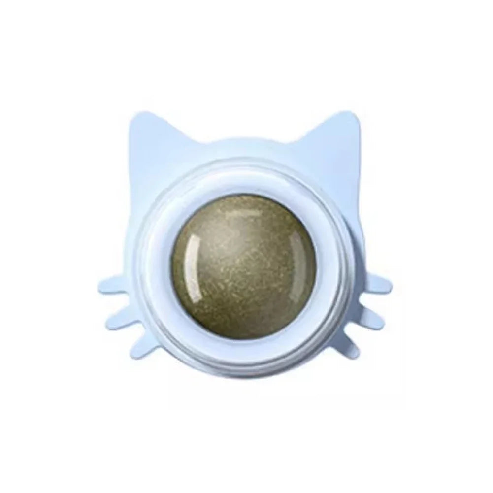 1PCS Catnip Lollipop Cat Treat Wall Design Dental Care Fresh Breath Cat Snacks Energy Ball Stomach Protection Pet Supplies - Zecs shopping